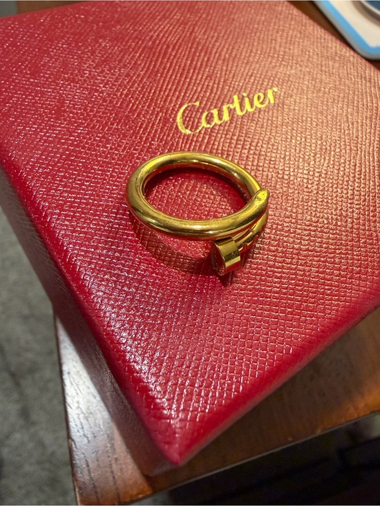 None Jewelry - Nail ring in yellow gold